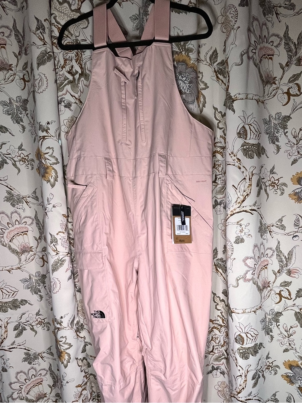 The North Face Women's Freedom Light Pink Snow Bibs